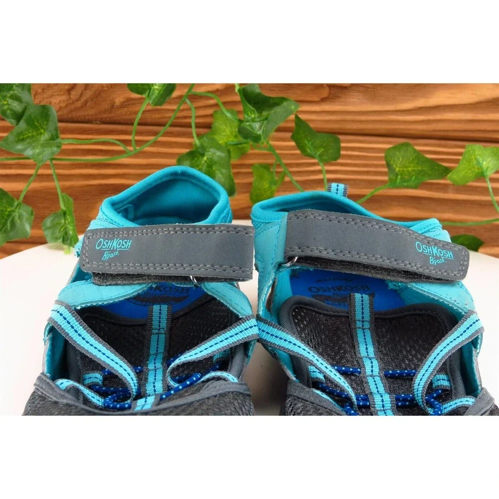 OshKosh B'gosh Youth‎ Girls Shoes Size 2 M Gray Sport Mesh